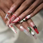 Nail Salon Christmas Holiday Nail Art