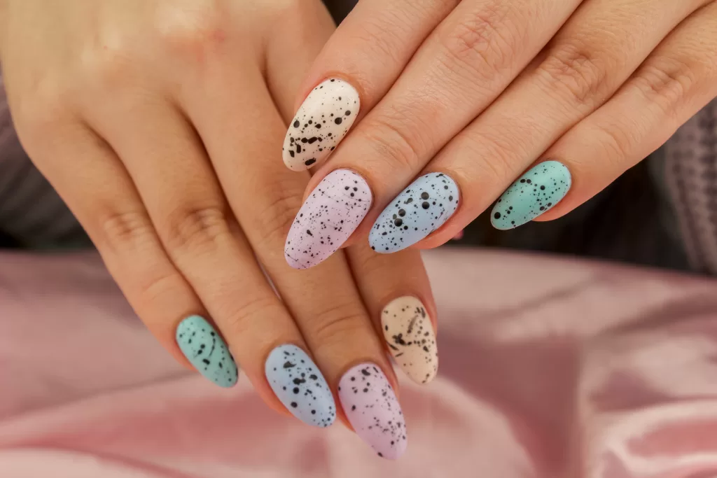 Special Occasion Beauty Treatments Peacock Nails