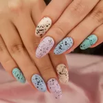 Special Occasion Beauty Treatments Peacock Nails